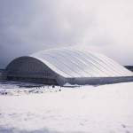 Akita Skydome (Outer appearance)