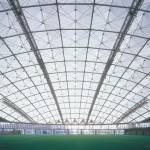 Kumagaya Dome in Kumagaya Sports & Culture Park (Inside)